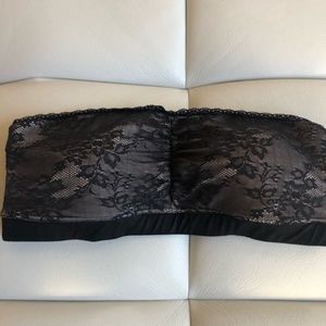 *NWOT MaidenForm Strapless lace cupped bra
